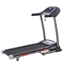 Load image into Gallery viewer, Sunny Health & Fitness Portable Treadmill with Auto Incline, Device Holder, Pulse Grips, 220 LB Max Weight and Shock Absorbers - SF-T7705