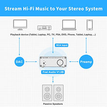 Load image into Gallery viewer, 2 Channel Amplifier Stereo Audio Amp Mini Hi-Fi Class D Integrated TPA3116 Amp for Home Speakers 50W x 2, with 19V 4.74A Power Supply - Fosi Audio V1.0B Black