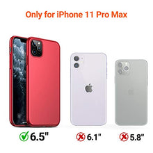 Load image into Gallery viewer, TORRAS Slim Fit iPhone 11 Pro Max Case, Ultra Thin Lightweight Silky Smooth Touch Matte Finish Grip Hard Plastic Minimalist Case for iPhone 11 Pro Max 2019, Red