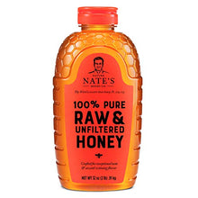 Load image into Gallery viewer, Nature Nate’s 100% Pure, Raw & Unfiltered Honey; 32oz. Squeeze Bottle; Award-Winning Taste