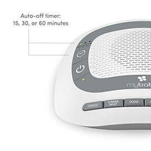 Load image into Gallery viewer, White Noise Machine for Babies | 6 Soothing Lullabies for Newborns, Sound Therapy for Travel, Relaxing, Kids, Newborns, Toddlers | Baby Songs, Adjustable Volume, Auto-off Timer | MyBaby SoundSpa