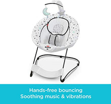Load image into Gallery viewer, Fisher-Price Deluxe Bouncer: See & Soothe, Starry Night