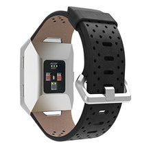 Load image into Gallery viewer, SMYTShop for Fitbit Ionic Accessory Bands, Replacement Classic Leather Sport Strap Wristbands for Fitbit Ionic Smart Fitness Watch