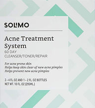 Load image into Gallery viewer, Amazon Brand - Solimo Acne Treatment System, 60 Day Kit