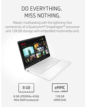 Load image into Gallery viewer, HP 14 Laptop, Qualcomm Snapdragon 7c Processor, 8 GB RAM, 128 GB eMMC, 14-inch Full HD Touchscreen, Windows 11 Home, Thin & Portable, Long Battery Life, Wi-Fi 5 & Bluetooth 5 Combo (14-ed0010nr, 2021)
