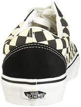 Load image into Gallery viewer, Vans Unisex Old Skool Classic Skate Shoes, (Primary Checkered) Black/White, 9.5 Women/8 Men