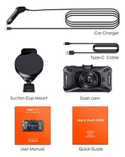 Load image into Gallery viewer, Vantrue X4S 4K 5G WiFi Dash Cam, 2160P 3" LCD Dash Camera for Cars with Free App, 24/7 Parking Mode, Night Vision, Motion Detection, Low Bitrate Recording, 1080P@120FPS, Capacitor, Support 256GB Max