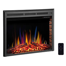 Load image into Gallery viewer, R.W.FLAME 39" Electric Fireplace Insert,Freestanding & Recessed Electric Stove Heater,Touch Screen,Remote Control,750W-1500W with Timer & Colorful Flame Option