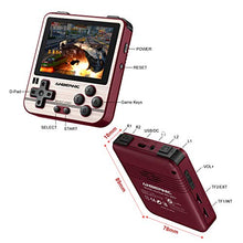 Load image into Gallery viewer, RG280V Handheld Game Console with 16 + 64G TF 5000 Games 64Bit 2.8inch IPS Screen , Retro Game Console Opening Linux Tony System Portable Video Game Console