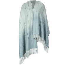 Load image into Gallery viewer, WAMSOFT Winter Warm Chunky Scarfs Shawl, 3X Thick Cold Weather Neck Scarf, Unisex Cashmere Feel Solid Pashmina Scarf, Super Soft Winter Scarf for Outdoor, Green