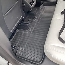 Load image into Gallery viewer, SUPER LINER Tesla Model Y 2020 2021 2022 2023 All Weather Floor Mats Front Rear Cargo Liner Mat, Waterproof Anti-Slip Floor Mat Custom Fit for Tesla, Heavy Duty Floor Mats & Trunk Mat