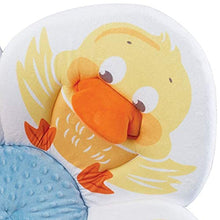Load image into Gallery viewer, Blooming Bath Pond Pal - Baby Bath Seat - Crystal Minky Baby Bathtub, Fits Most Sinks - Newborn & Baby Essentials - Baby Gifts - 34" - Duckling