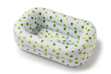 Load image into Gallery viewer, Mommy's Helper Inflatable Bath Tub Froggie Collection, White/Green, 6-24 Months