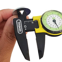 Load image into Gallery viewer, General Tools 142 Plastic Dial Caliper, 0-6" Range.01" & 1/64"
