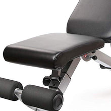Load image into Gallery viewer, RitFit Adjustable / Foldable Utility Weight Bench for Home Gym, Weightlifting and Strength Training - Bonus Workout Poster with 35 Total Body Exercises (Upgraded Version)