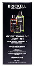 Load image into Gallery viewer, Brickell Men's Daily Advanced Face Care Routine II, Activated Charcoal Facial Cleanser, Face Scrub, Face Moisturizer Lotion, Natural and Organic, Scented