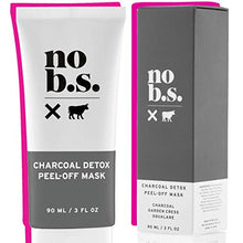 Load image into Gallery viewer, No B.S. Charcoal Peel Off Face Mask - Deep Cleaning Blackhead Remover Mask - Painless Activated Charcoal Clay Face Mask