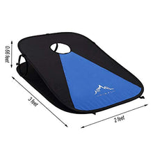 Load image into Gallery viewer, Himal Collapsible Portable Corn Hole Boards With 8 Cornhole Bean Bags (3 x 2-feet)