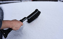 Load image into Gallery viewer, OxGord 2-in-1 Ice Scraper & Snow Brush - No Scratch w/Soft Bristle Best for Frost Remover & Broom Removal Tool - Auto Windshield Window Cleaning Kit - Heavy Duty Winter Car Accessories w/Grip Handle