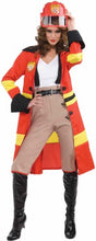 Load image into Gallery viewer, Forum Novelties womens Blazing Beauty Complete Costume Party Supplies, Red, Plus