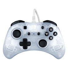 Load image into Gallery viewer, PDP Rock Candy Wired Gaming Switch Pro Controller - Frost White / Clear - Licensed for Switch and OLED - Compact, Durable Travel Controller - Nintendo Switch