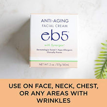 Load image into Gallery viewer, eb5 Classic Anti-Aging Facial Cream with Synergex, Clinically Proven Hypo-Allergenic Anti-Wrinkle Relief, 2 oz
