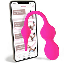 Load image into Gallery viewer, Joy ON Kegel Exerciser with App - Doctor Recommended Kegel Balls for Tightening & Pelvic Floor Exercise - Effective for Beginners & Advanced Strengthening…