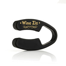 Load image into Gallery viewer, Wine Ziz Amazingly Simple Wine Opener with Foil Cutter Gift Set for Wine Lovers | Wine Pump Air Pressure Wine Bottle Opener Easy Cork Remover Corkscrew | Wine Bottle Openers Best Sellers (Black)
