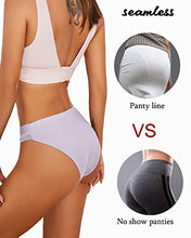 Load image into Gallery viewer, 10 Pack Seamless Underwear for Women Lace Bikini Panties High Cut Stretch Invisible No Show Sexy Cheeky Hipster
