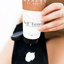 Load image into Gallery viewer, Self Tanner Face & Body - With Organic Aloe Vera & Shea Butter, Sunless Tanning Lotion, Bronzer Buildable Light, Medium or Dark Tan, Fake Tan Self Tanners Best Sellers, 7.5oz (body) 3oz (face)