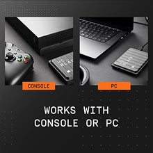 Load image into Gallery viewer, WD_BLACK 2TB P10 Game Drive - Portable External Hard Drive HDD, Compatible with Playstation, Xbox, PC, & Mac - WDBA2W0020BBK-WESN