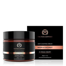 Load image into Gallery viewer, THE MAN COMPANY Anti Chafing Cream for Thighs – Organic Chafing Prevention & Relief (1.7 oz) – Anti Friction for Runners, Cycling, Thighs rub – Moisturizer, Soothing, Itch Relief – Sulfate, Paraben free