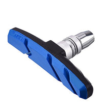 Load image into Gallery viewer, HOTOP 2 Pairs V Bike Brake Pads with Hex Nuts and Spacers V Bicycle Brake Blocks Set 70 mm (Blue)