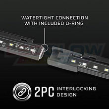 Load image into Gallery viewer, LEDGlow 60" Red Tailgate LED Light Bar for Full Size Trucks - Brake, Running, Turn Signals & Hazard Lights - White Reverse Lights - Waterproof - Heavy-Duty Design - Plug & Play Flat 4 Pin Connector