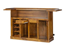 Load image into Gallery viewer, Hillsdale Furniture Hillsdale Classic Bar, Large, Oak finish,