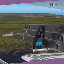 Load image into Gallery viewer, ERKUL Roof Rack Cross Bars for Kia Sorento | Aluminum Lockable Rooftop Luggage Crossbars Set to Carry Cargo Carrier, Canoe, Snowboard, Bike by ERKUL Car Accessories | Silver, 2021-2023