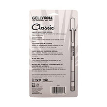 Load image into Gallery viewer, SAKURA Gelly Roll Classic Gel Pens, Opaque White Ink, Ass't Tips 05/08/10, 6 PK 57461