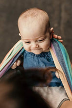 Load image into Gallery viewer, Hip Baby Wrap Ring Sling Baby Carrier for Infants and Toddlers (Summer Rainbow)