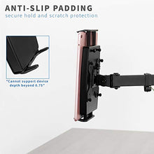 Load image into Gallery viewer, VIVO Universal VESA Mount Adapter for Tablets, 2-in-1 Laptops, & 15.6 inch Portable Monitors, Max VESA 100x100, Adjustable Laptop Holder, Black, MOUNT-UVM02