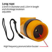 Load image into Gallery viewer, Electronic Whistle with Lanyard, USB Charging 3 Tone High Volume Spalding Emergency Whistle for Referee Coaches Teacher, Outdoor Camping Hiking Boating Safety Whistles
