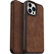 Load image into Gallery viewer, OTTERBOX STRADA FOLIO SERIES Case for iPhone 13 Pro Max & iPhone 12 Pro Max - Retail Packaging - ESPRESSO