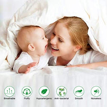 Load image into Gallery viewer, Soft Smooth Comforter Queen Size All Seasons 2000 Series Lightweight Quilted Down Alternative Breathable White Comforter Duvet Insert with 8 Corner Tabs Breathable 3D Filling (White, Queen (88"x88"))