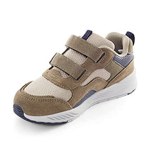 Load image into Gallery viewer, Stride Rite Boy's Made2Play Brighton-Adaptable Athletic Sneaker, Taupe, 1 X-Wide Little Kid