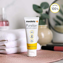 Load image into Gallery viewer, Medela Lanolin Nipple Cream for Breastfeeding, 100% All Natural Single Ingredient, New Purelan, 1.3 Ounce