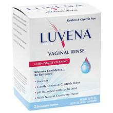 Load image into Gallery viewer, LUVENA Daily Personal Feminine Rinse - Ultra Gentle Wash to Maintain Freshness & Resist Odor - pH Balanced, Paraben Free, Gynecologist Tested - Soothing & Moisturizing (2 Pack, 3oz Bottles)