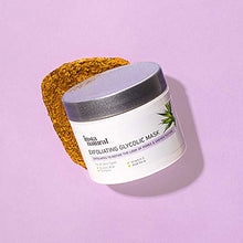 Load image into Gallery viewer, Exfoliating Glycolic Face Mask & Scrub - Acne & Blackhead Treatment for Brightening and Exfoliation with Turmeric & Vitamin C - Natural AHA Enzyme Exfoliant for Scars & Glowing Skin