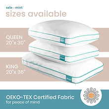 Load image into Gallery viewer, SenCool Waterproof Pillow Protector, King Size 20 x 36 inch, Hotel Quality, Premium Cooling Fabric with Breathable Gusset, Zippered Pillow Cases, Noiseless Pillow Encasement, Soft Smooth Pillow Cover
