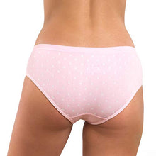 Load image into Gallery viewer, Alyce Ives Intimates Pack of 12 Womens Seamless No Show Bikini with Polka Dots & Stripes