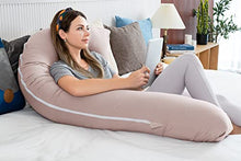 Load image into Gallery viewer, INSEN Pregnancy Pillow,Maternity Body Pillow with Pillow Cover,H Shaped Body Pillow for Pregnant Women (57in, Orgnanic Cotton)
