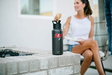 Load image into Gallery viewer, Simple Modern Officially Licensed NFL New Orleans Saints Water Bottle with Straw Lid | Vacuum Insulated Stainless Steel 32oz Thermos | Summit Collection | New Orleans Saints